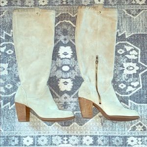Ugg suede knee high Boots with Heel